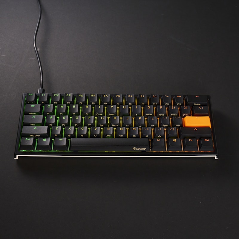 Ducky One 2 Mini RGB 60% version DKON2061STを検証レビュー Ducky One 2 Mini RGB 60% version DKON2061STを検証レビュー