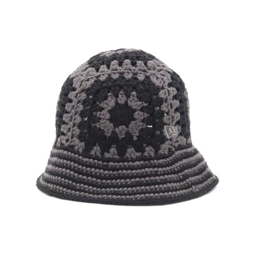Crochet knit bucket hat 1