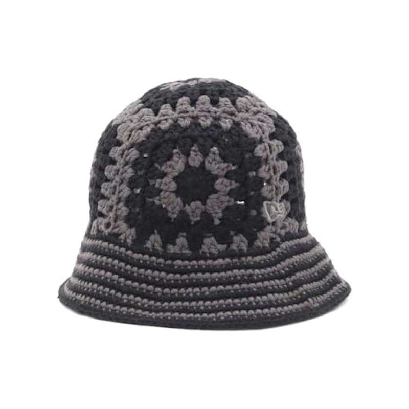 Crochet knit bucket hat 1