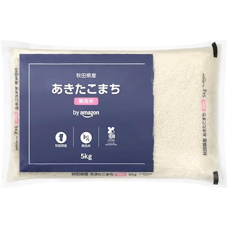 by Amazon あきたこまち 無洗米 1