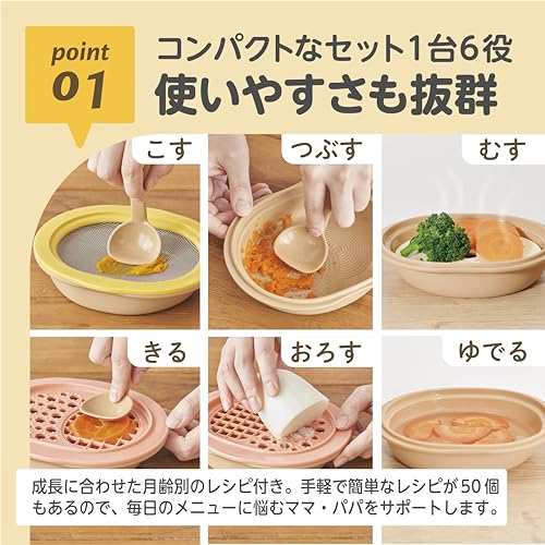 ママごはんつくって 離乳食作りから長～く使える調理セット 3