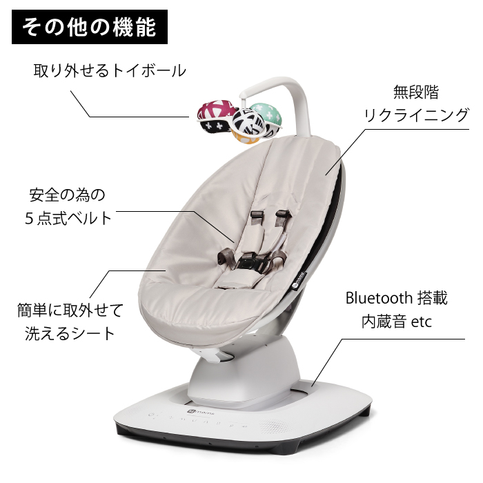 mamaroo5マルチモーションベビースイング 3