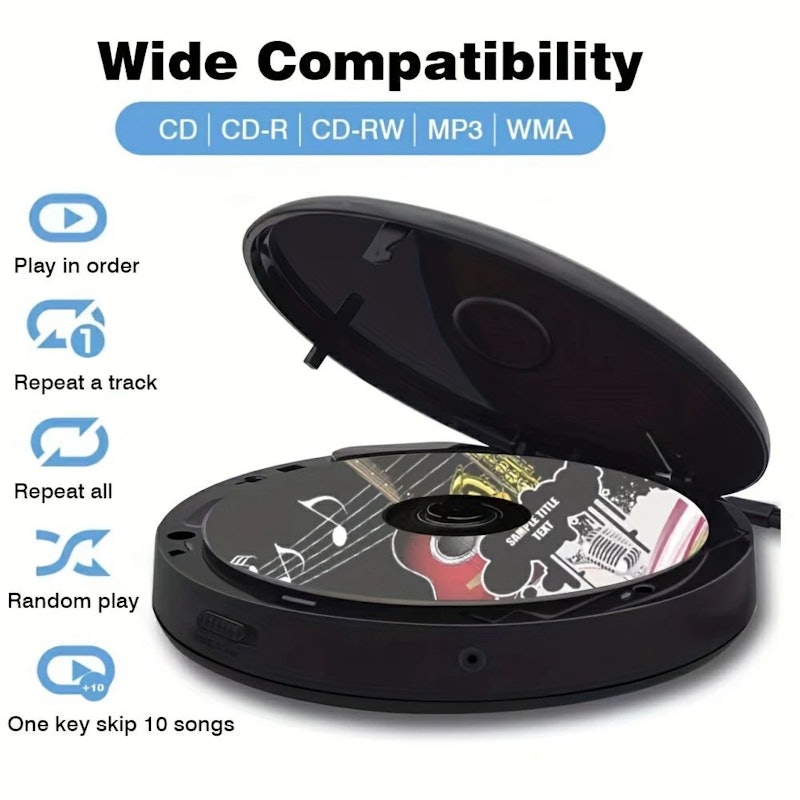 車用の再充電可能なCDプレーヤー 3