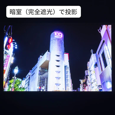 看板の小さな文字まで読み取れる4K!暗がりも黒一色にならない