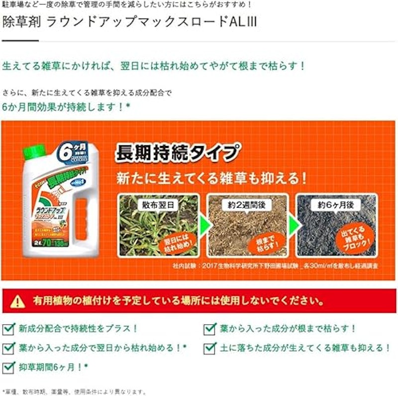 ラウンドアップマックスロードALIII 2