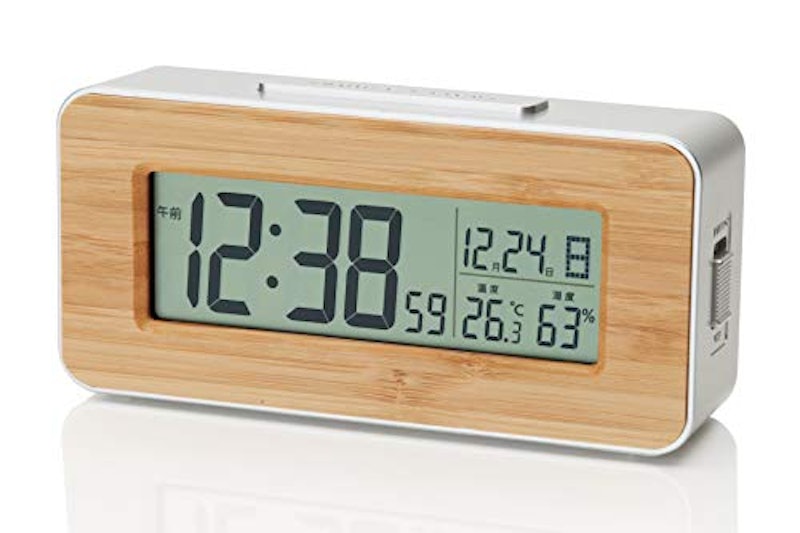 竹の電波時計 1