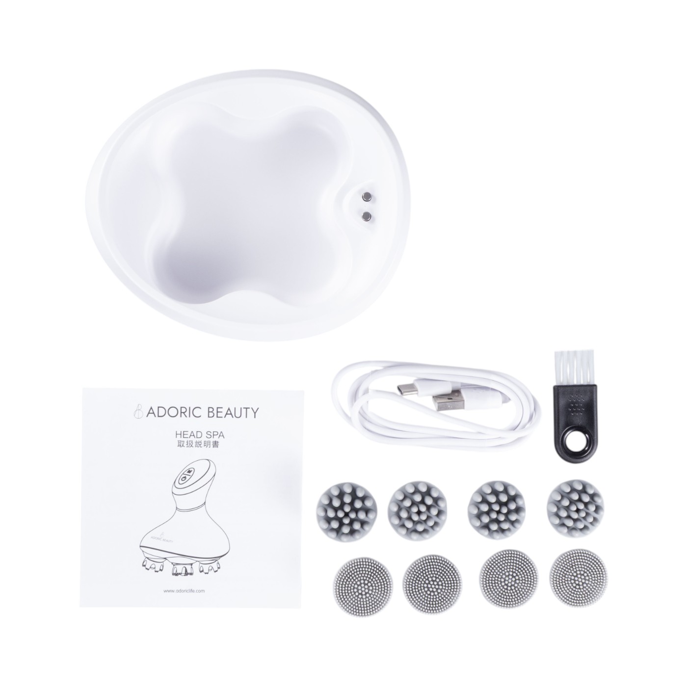 サンディクスジャパン ADORIC BEAUTY 電動頭皮ブラシの口コミ・評判を