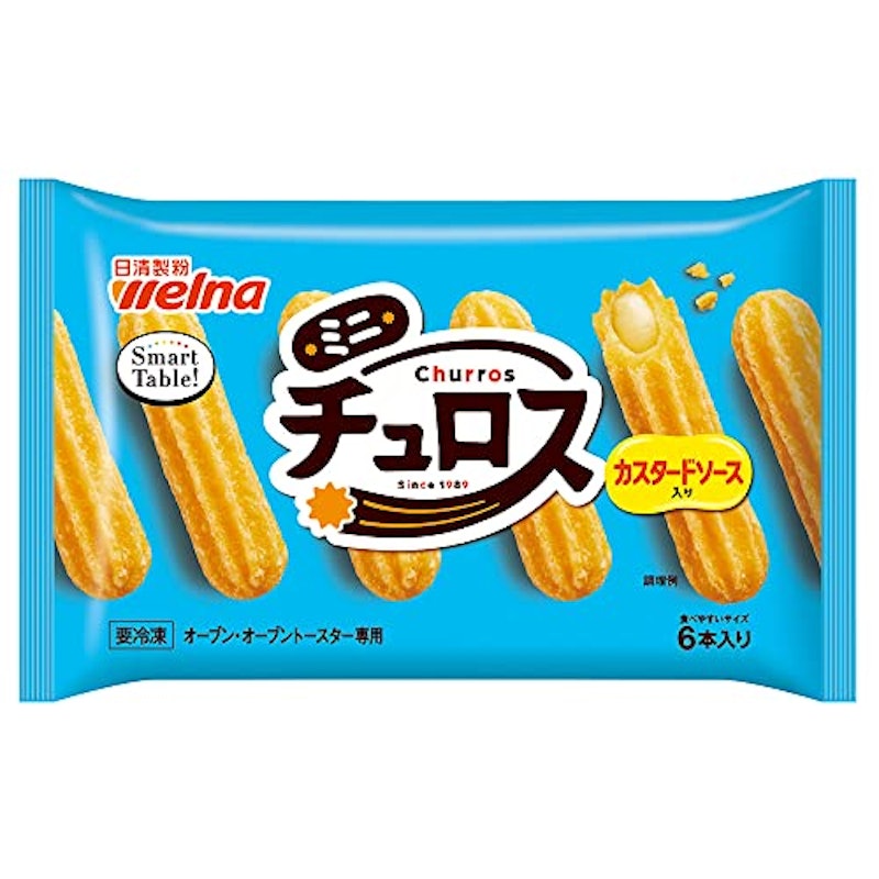 ミニチュロス カスタードソース入り 1