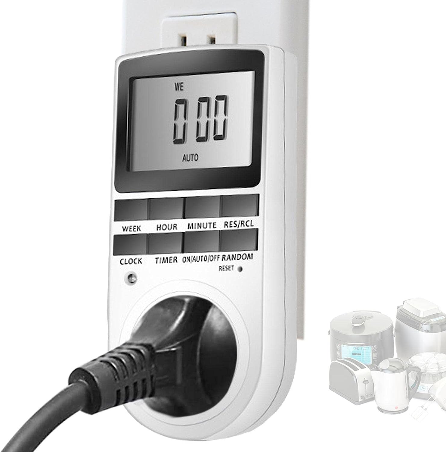 使用電力計　ELPA ec-05eb 6個セット エルパ(ELPA) 簡易電力量計 エコキーパー EC-05EB ｜ エルパ・ダイレクト