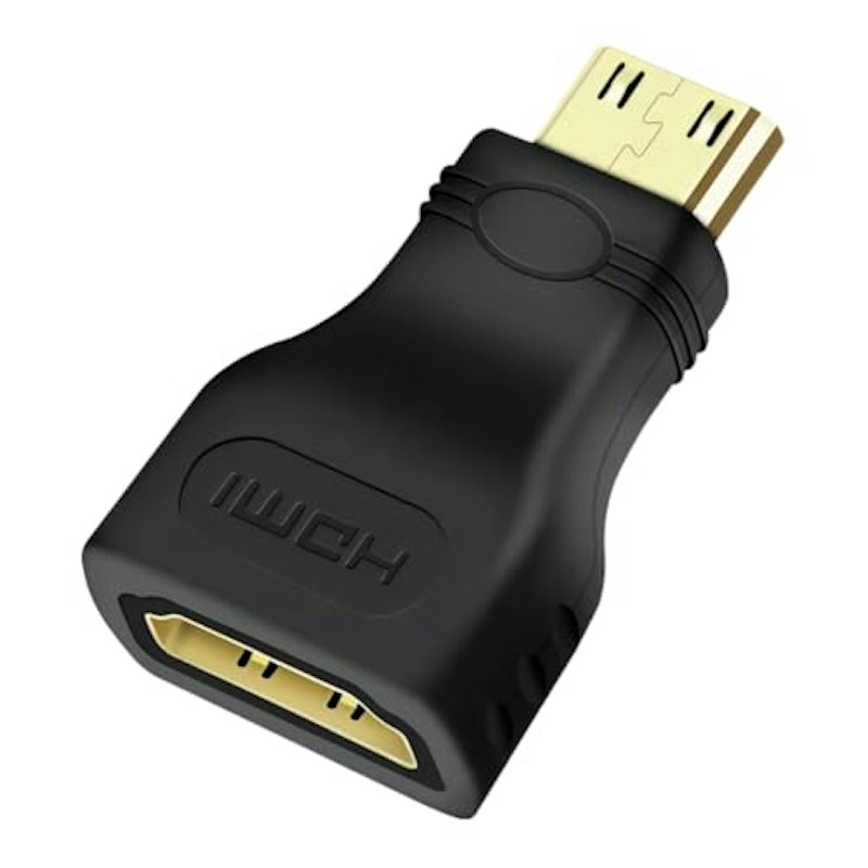 HDMI Aタイプメス - Mini HDMI Cタイプオス 変換アダプタ 1
