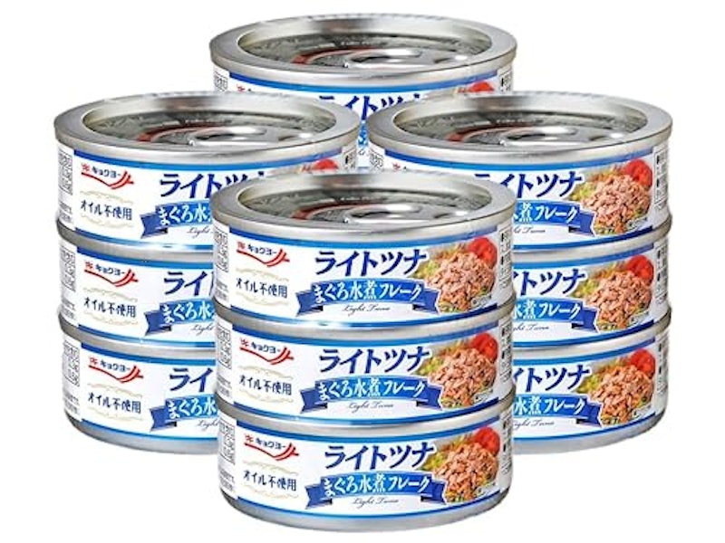 ライトツナまぐろ水煮フレーク 1