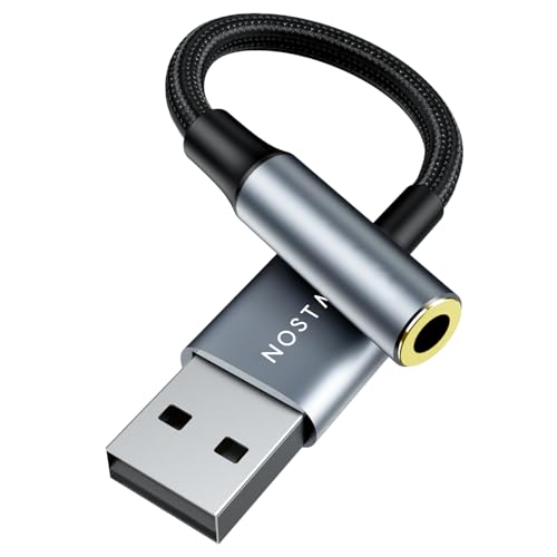 USB-A&3.5mm オーディオ変換ケーブル 1