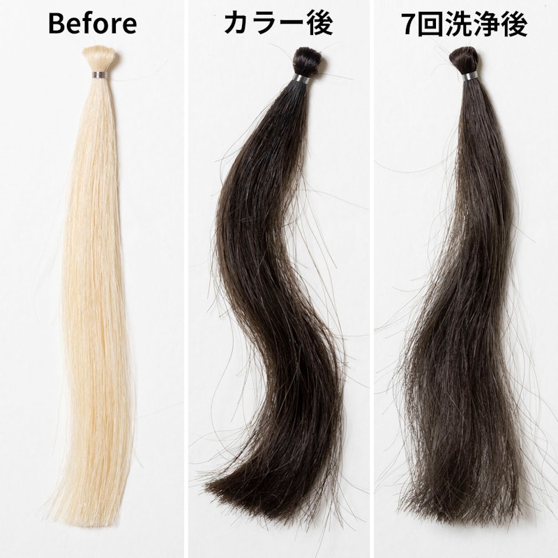 泡のヘアカラーEX メンズスピーディ 白髪用 2