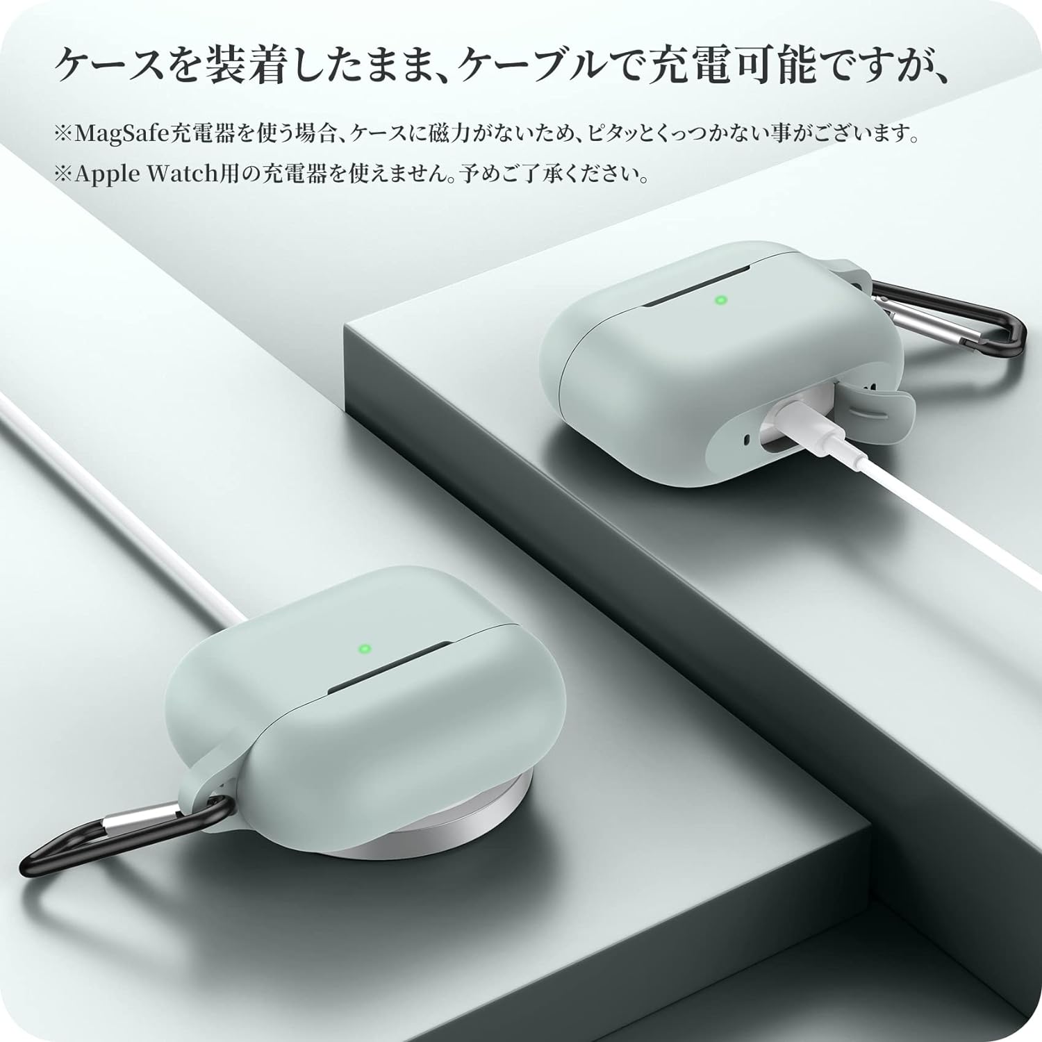 Apple AirPods 4 本体、充電ケース付き 美品 Apple AirPods 4 本体