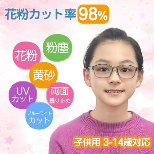 花粉防止メガネ 2