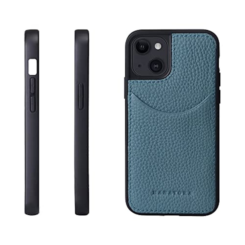 iPhone13mini 用ポケット付iPhoneケース 1