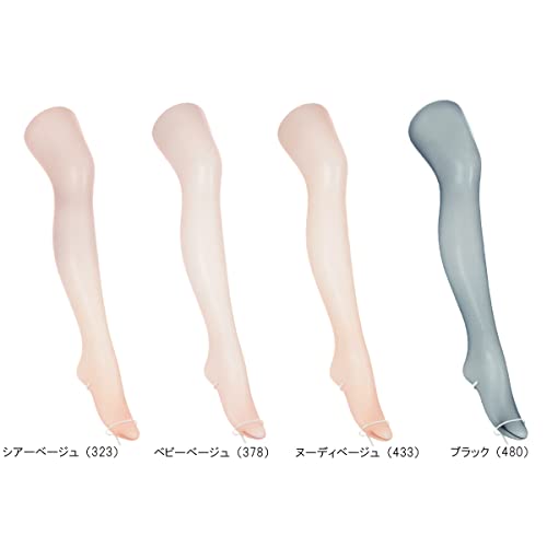 【快】ムレにくい（パンティ部レス）ストッキング 6