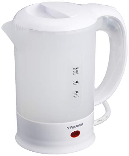 (未使用･未開封品)　YAZAWA(ヤザワコーポレーション) トラベル電気ケトル ホワイト TVR53WH qdkdu57 トラベル電気ケトル｜YAZAWA CORPORATION