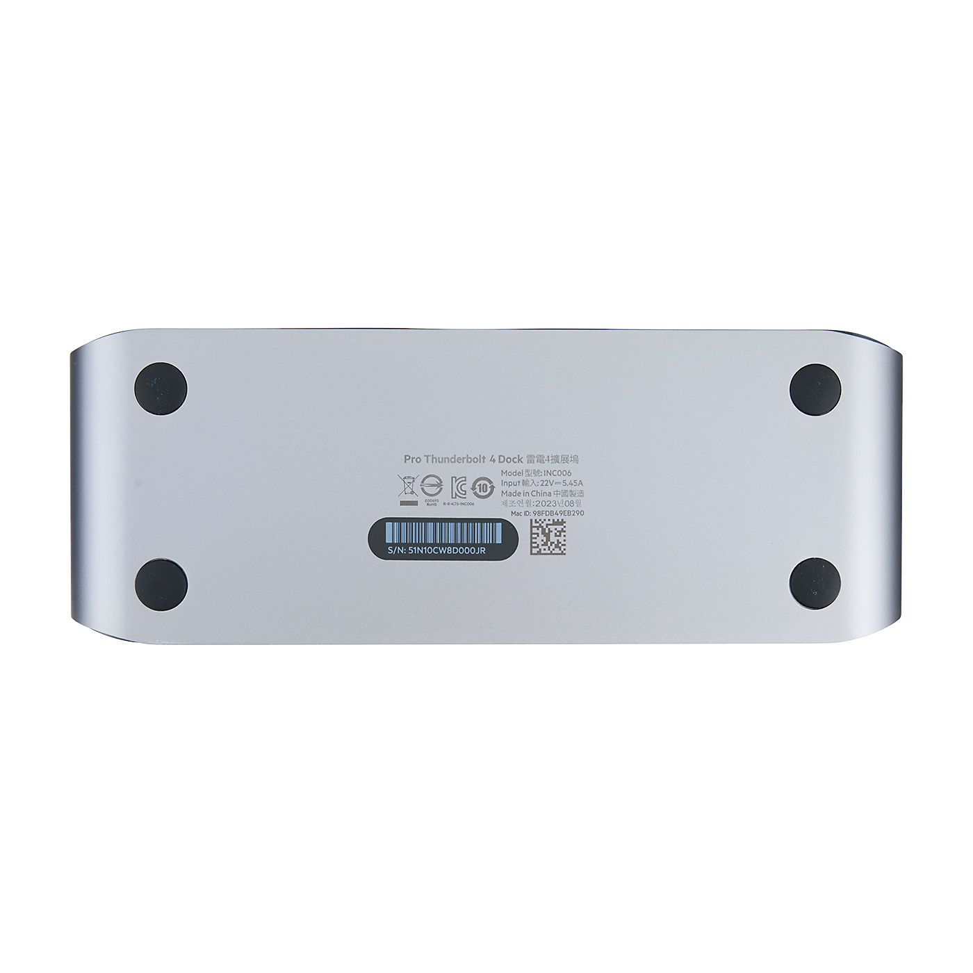 Belkin CONNECT Pro 12-in-1 Thunderbolt 4 Dock 9