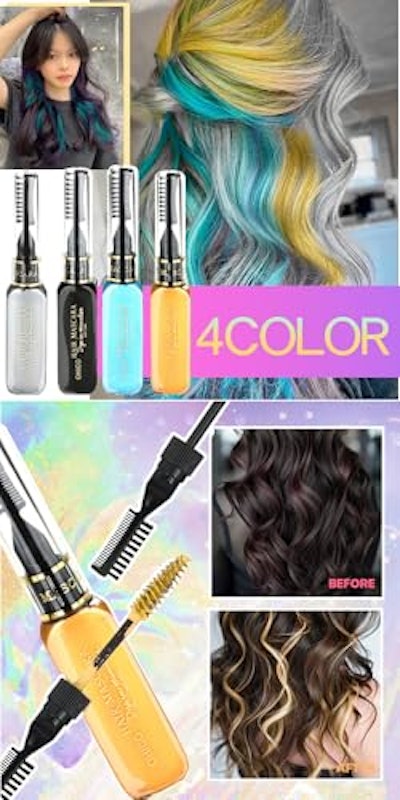 ワンデイヘアカラー マスカラ 2