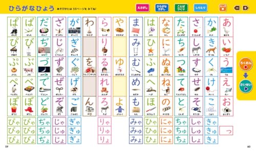 はじめてのひらがなずかん 8