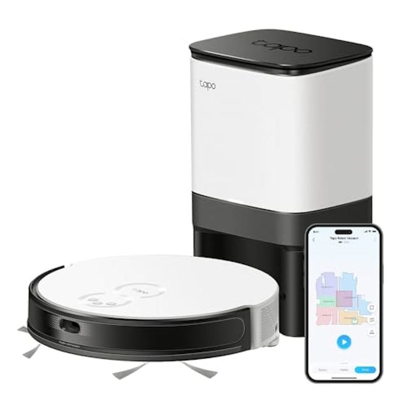 LiDARナビゲーション搭載2in1ロボット掃除機&自動ゴミ収集機 1