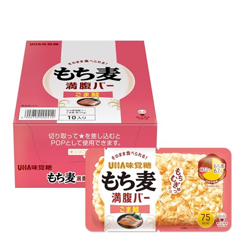 もち麦満腹バー 1