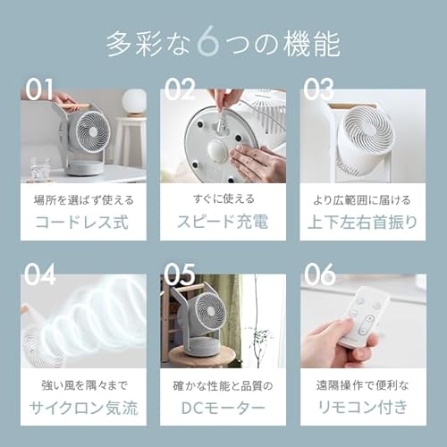コードレスサーキュレーター 2