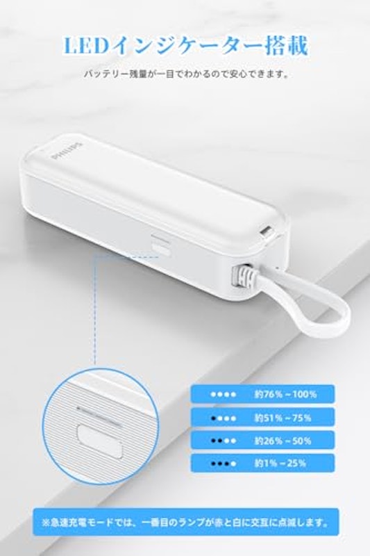 小型 モバイルバッテリー 6