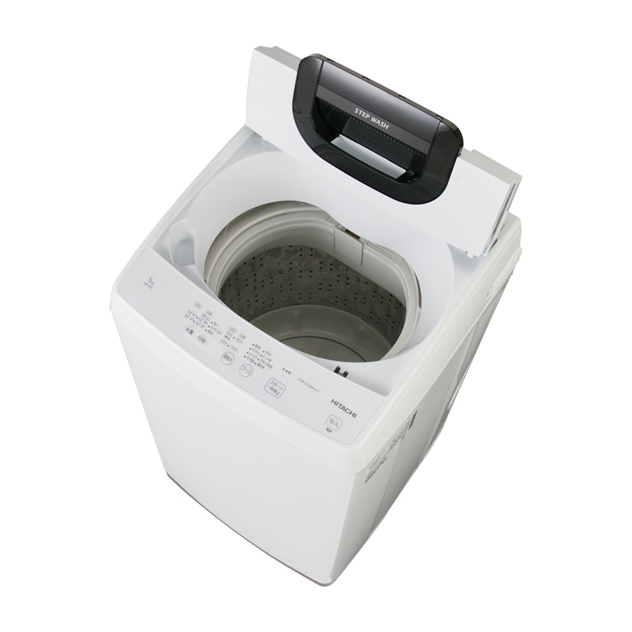 6611 HITACHI 洗濯機 NW-50H 2022年製 - 家具