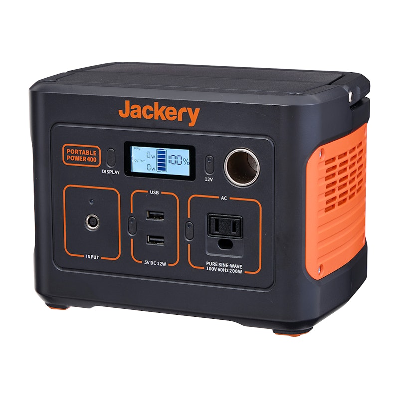 Jackery ポータブル電源 400 PTB041 Jackery ポータブル電源 400 PTB041を検証レビュー!キャンプ用