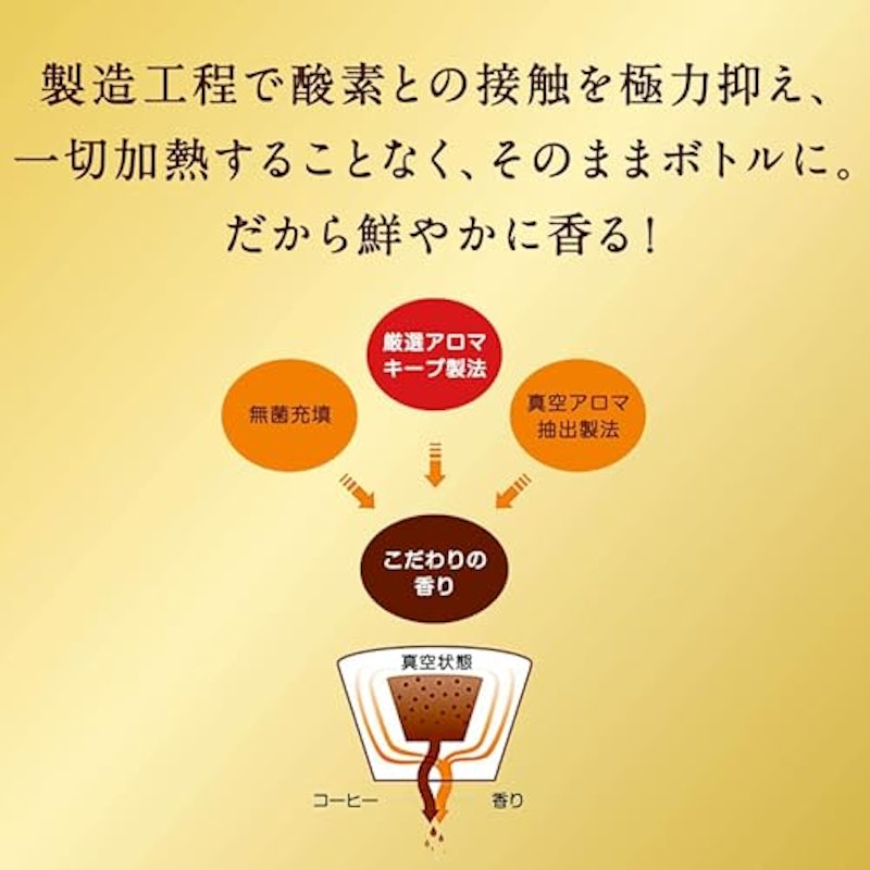 上質なひととき ボトルコーヒー カフェインレス無糖 4