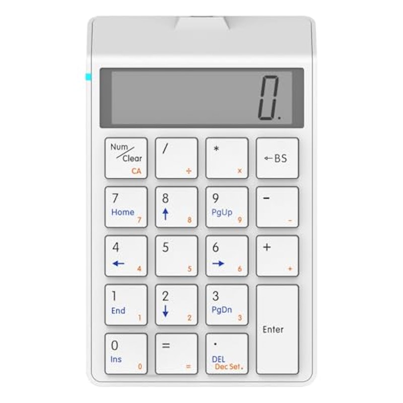 スクリーン付き有線デジタルキーボード 1