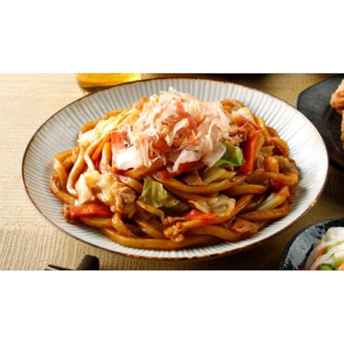 かつおだしの醤油焼うどん 3