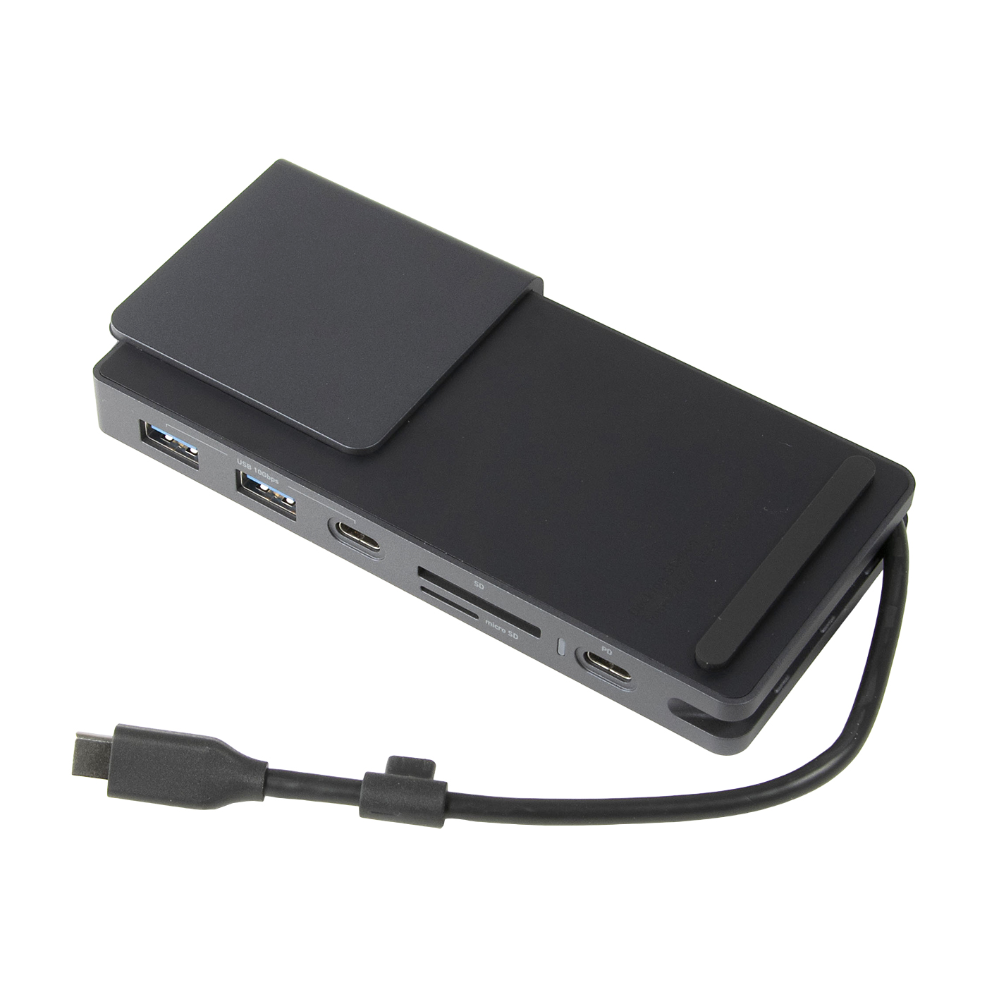 ロジテック USBハブ LHB-PMP8U3PS [スペースグレイ]