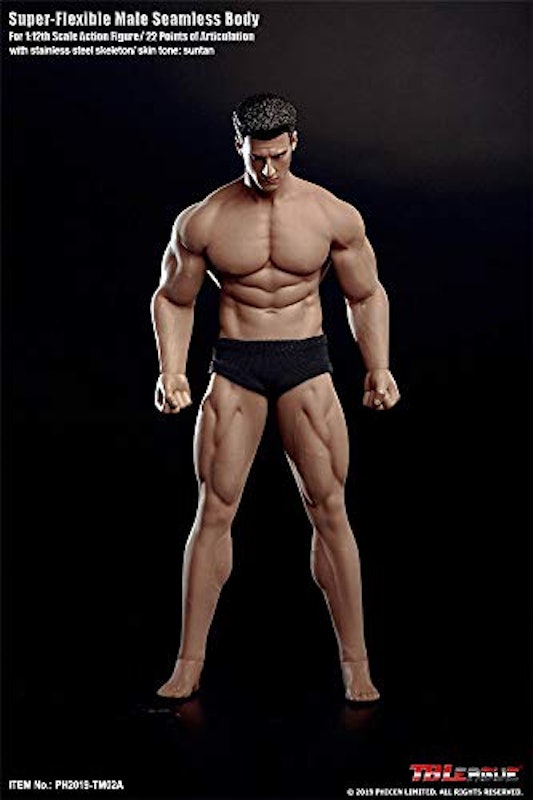男性シームレスボディ フィギュア 2