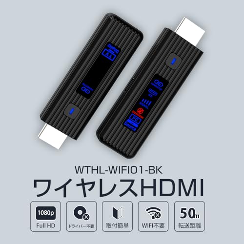 ワイヤレスHDMI ディスプレイアダプタ 2
