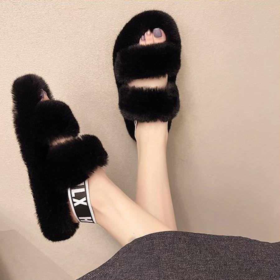ファーサンダル 1