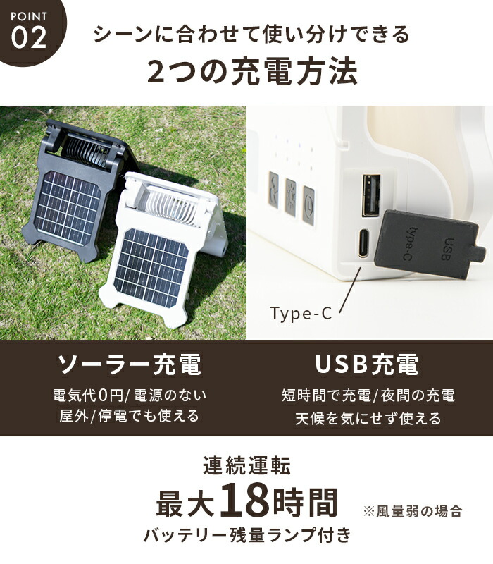 ソーラーファン Solair 5