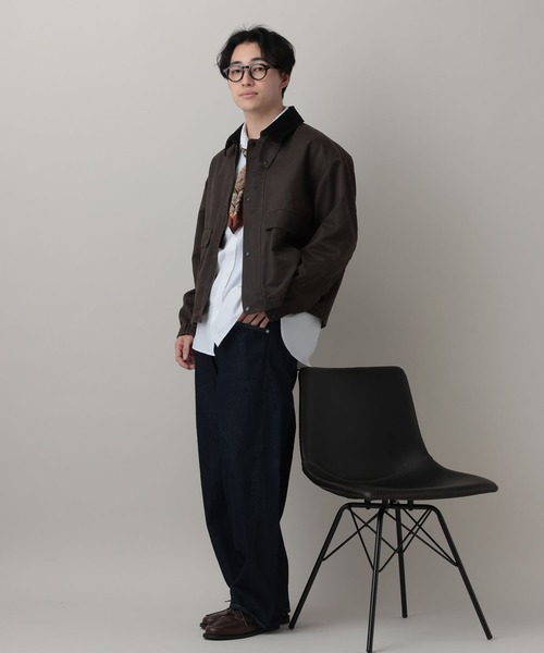 ヴィンテージ加工ハンティングジャケット 18