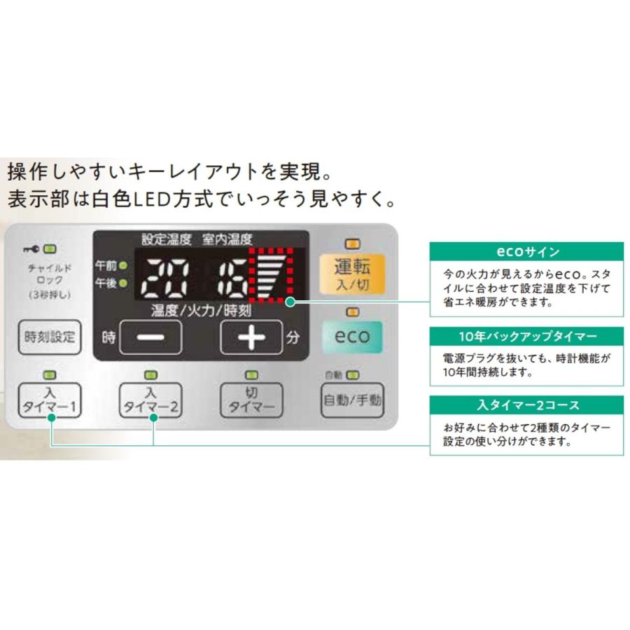 FF式温風ストーブ 3