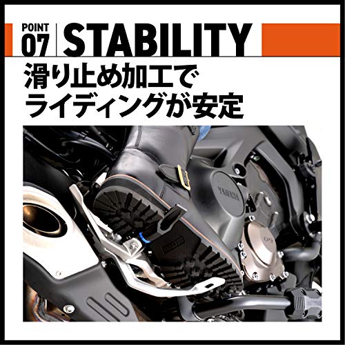 バイク用エンジニアブーツ シフトパッド内蔵 7
