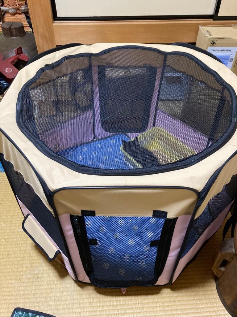 折りたたみ八角形ペットサークル 5