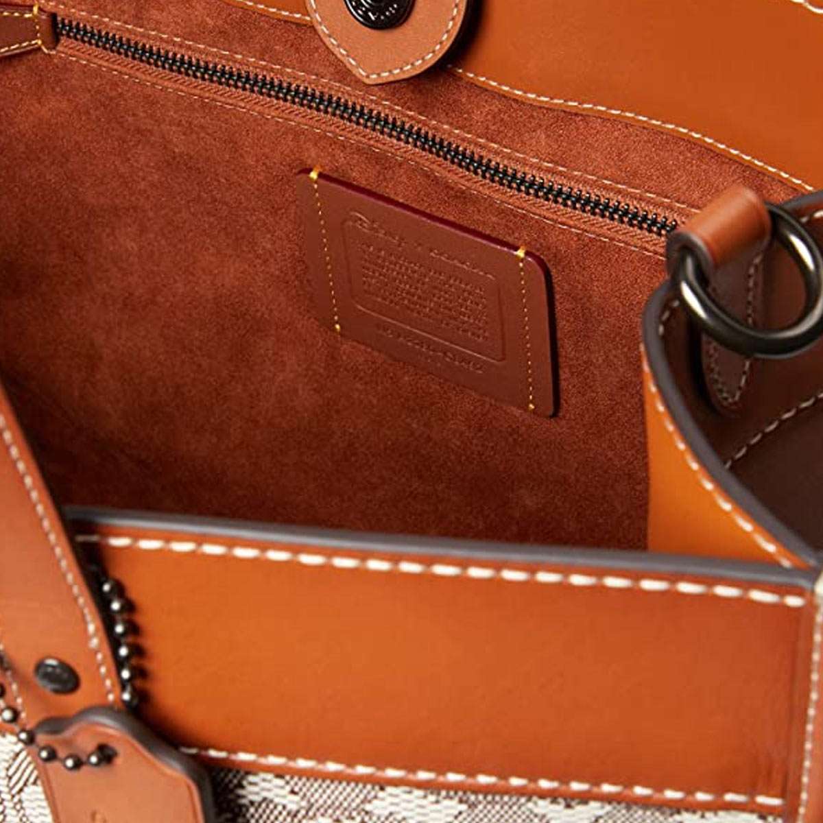 DISNEY×COACH フィールド トート 40 シグネチャー ウィズ ミッキーマウス 3