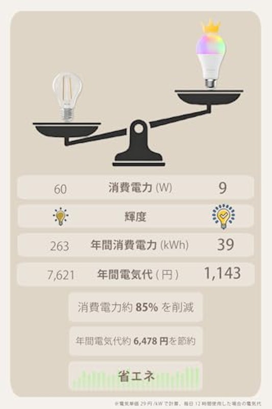 LED電球 HomeLink対応 5