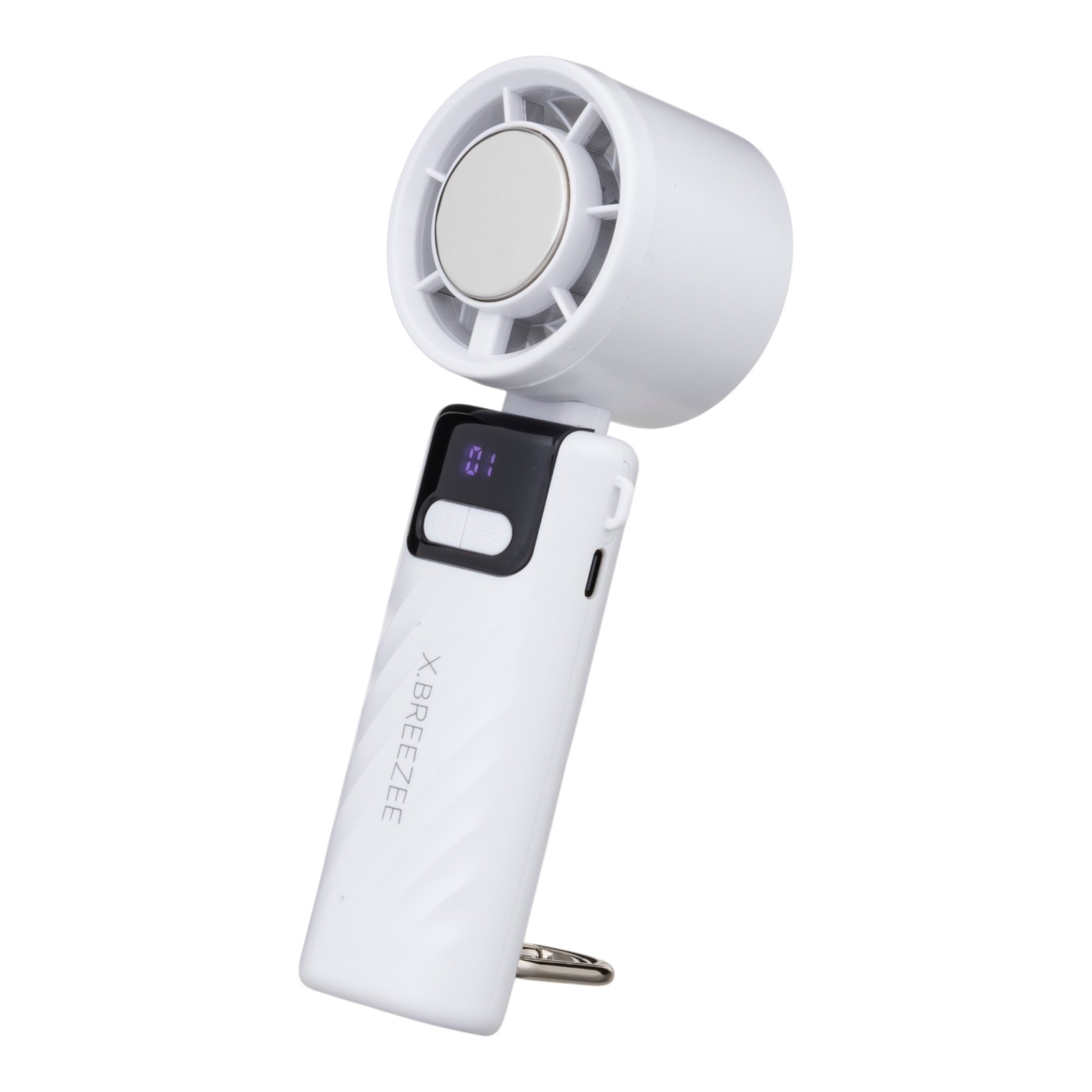 ヒロ・コーポレーション X.BREEZEE 冷却プレート付き100段階ハンディーファン HDL-2130を検証レビュー！ハンディファン・ハンディ扇風機の選び方も紹介 5