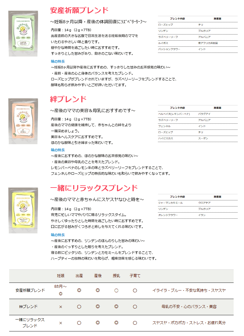 安産祈願ブレンド 5