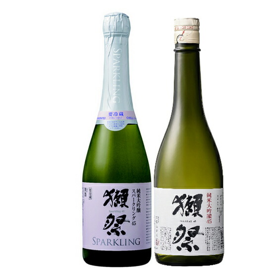 純米大吟醸 スパークリング45＆純米大吟醸45 2