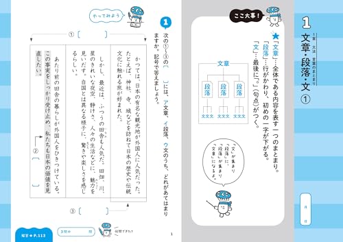 1回5分 中1国語 ここだけ！ 3