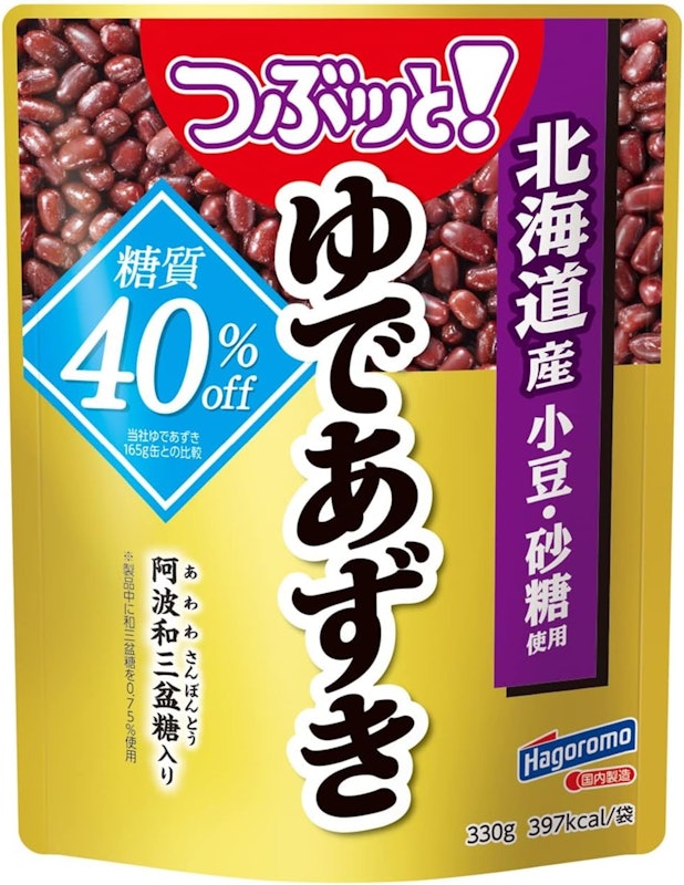 つぶッと!ゆであずき 糖質オフ 1